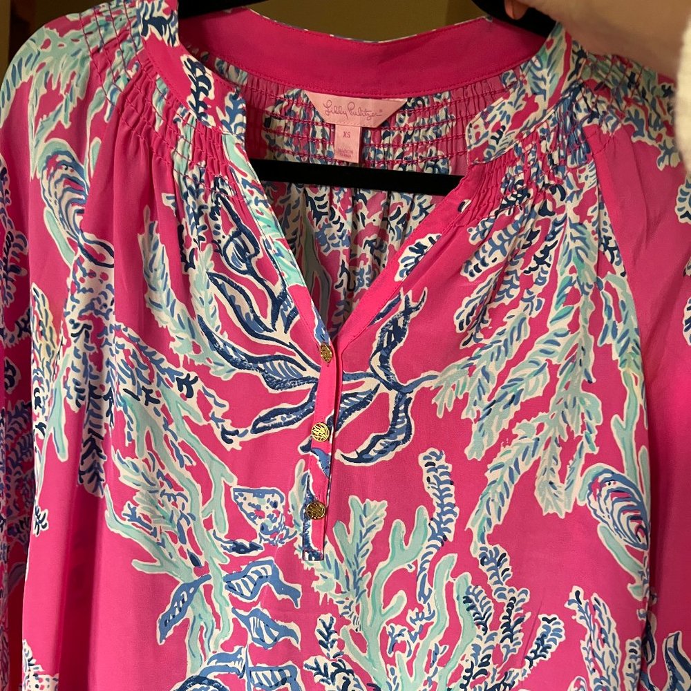 Lilly Pulitzer Silk Blouse